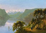Lake Como by Sanford Robinson Gifford